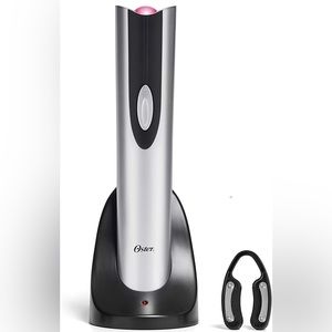 Oster - Cordless Electric Wine Bottle Opener with Foil Cutter
